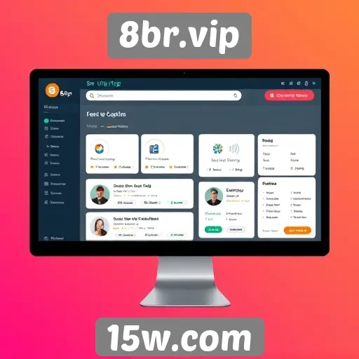 Avaliação da interface do usuário do 8br.vip